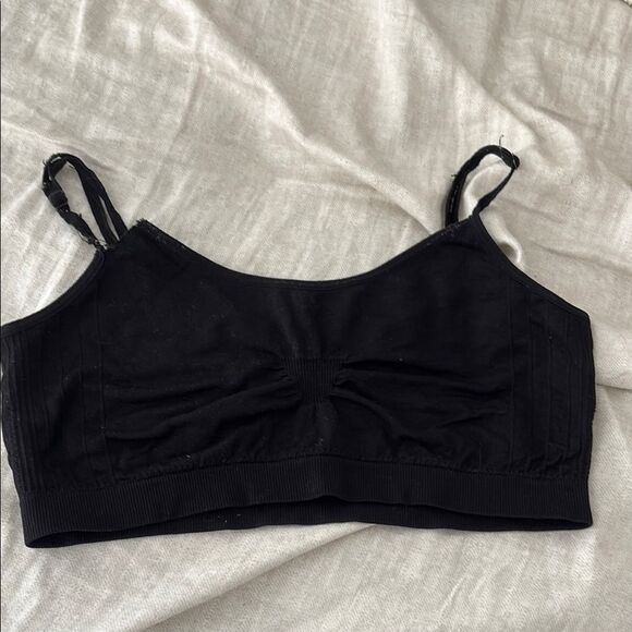 Black bralette stretchy size S - Picture 1 of 3